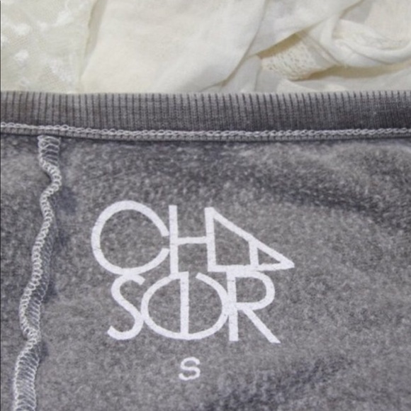 CHASER “Relax” Gray Sweatshirt - Picture 10 of 11